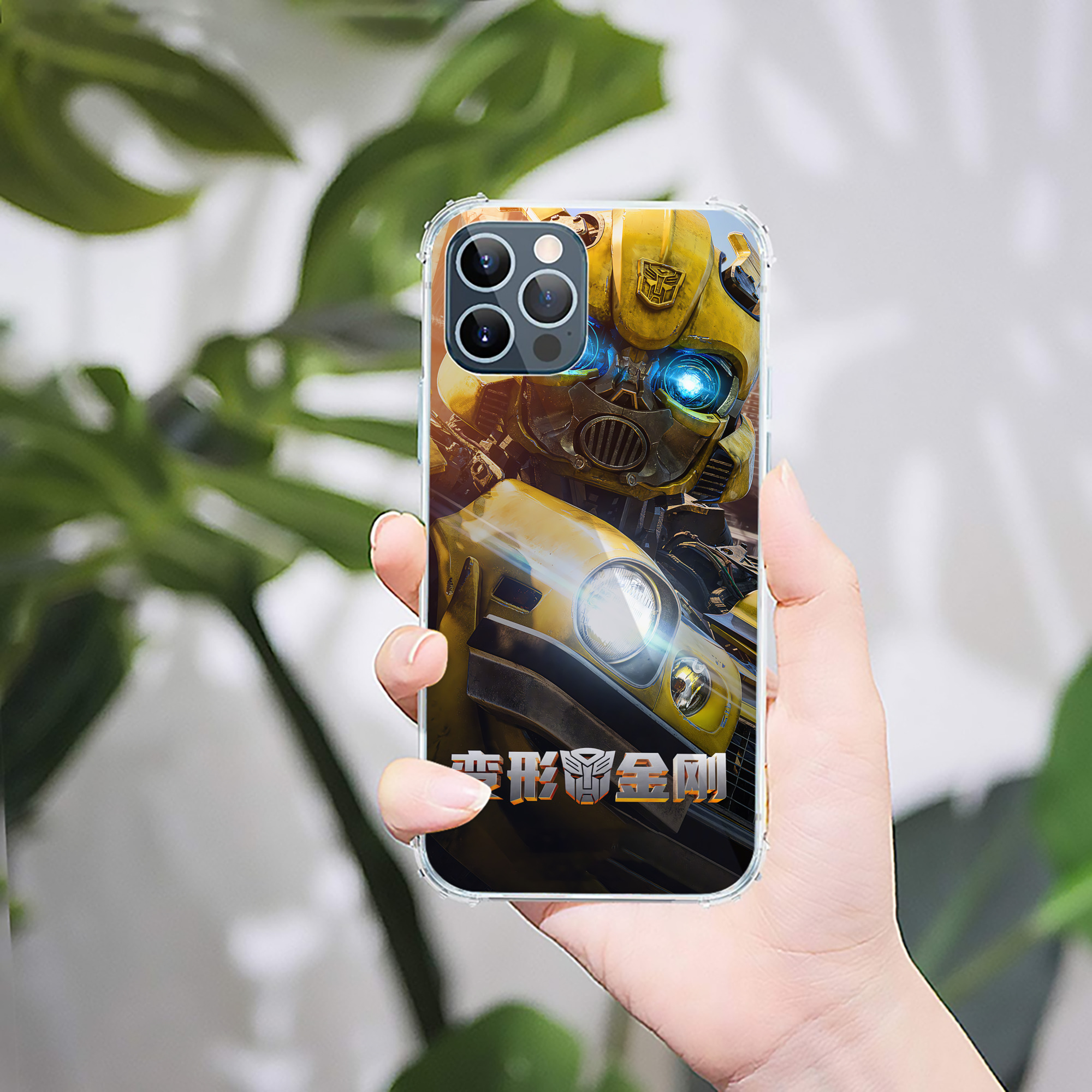 （画像用） Transformers トランスフォーマー 【iPhone 12シリーズ対応】透明スマホケース（クリアソフトケース）